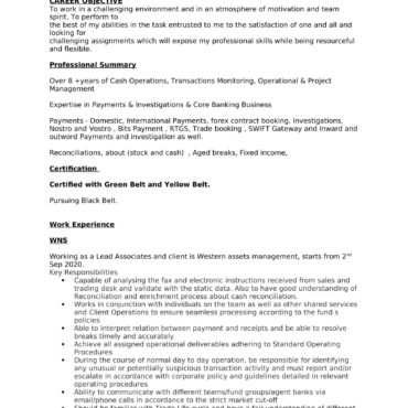 3199 - Business Administration Experienced