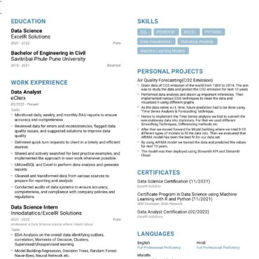 3657 - Data Scientist