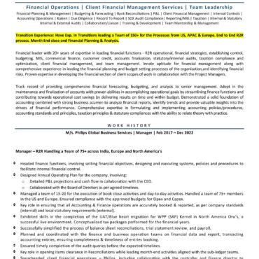 2823-Business Administration Experienced