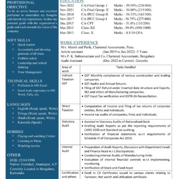 3735 - Junior Accountant
