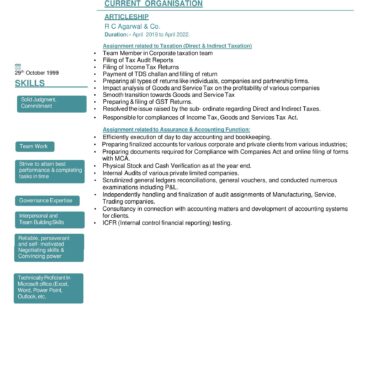 3734 - Junior Accountant