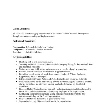 4671-HR Cum Recruitment and Admin Executive