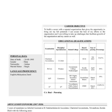 3329 - Junior Accountant
