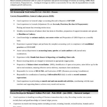 3181 - Business Administration Experienced