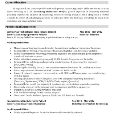 4161-Business Administration Experienced