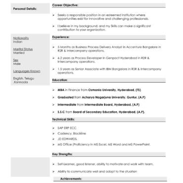 2508-Business Administration Experienced