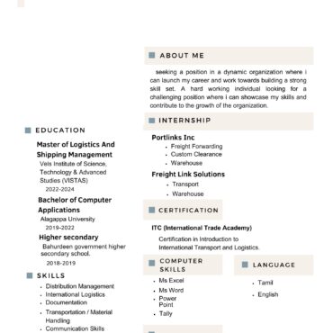 3295 - Business Administration Fresher