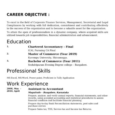 3160 - Semi Qualified Professional