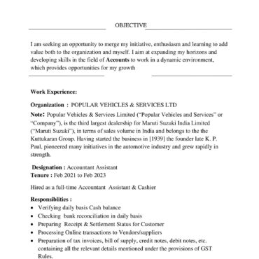 2708-Junior Accountant