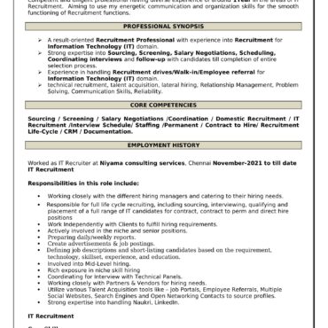4628-HR Cum Recruitment and Admin Executive