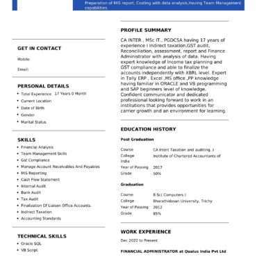 2601-Semi Qualified Professional