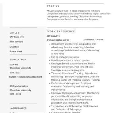2844-HR Cum Recruitment and Admin Executive