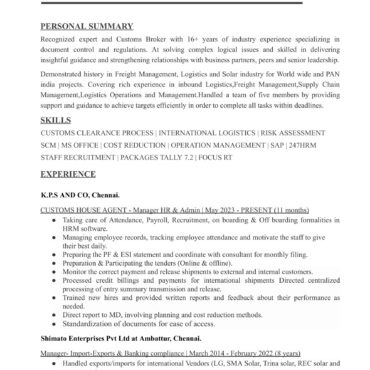 2666-HR cum Recruitment and Admin Executive