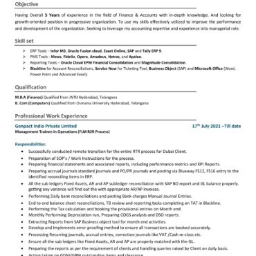 4066-Business Administration Experienced