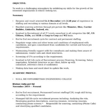 4606-HR Cum Recruitment and Admin Executive