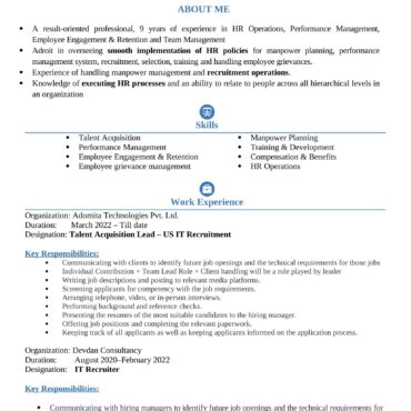 4605-HR Cum Recruitment and Admin Executive