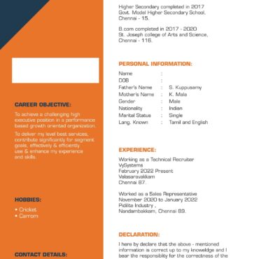 4708-HR Cum Recruitment and Admin Executive