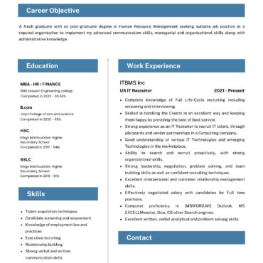 4706-HR Cum Recruitment and Admin Executive-