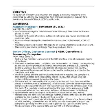 3463 - Senior Manager