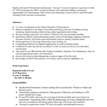 4702-HR Cum Recruitment and Admin Executive