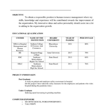 4700-HR Cum Recruitment and Admin Executive
