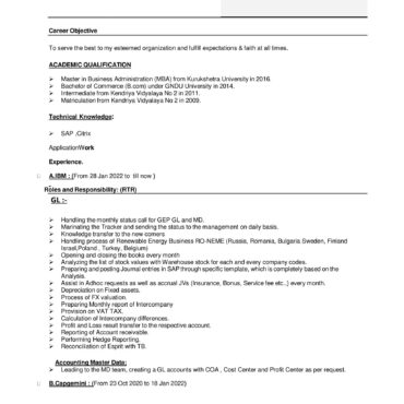 2481-Business Administration Experienced