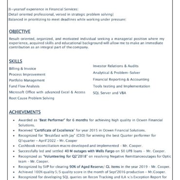 2387-Business Administration Experienced