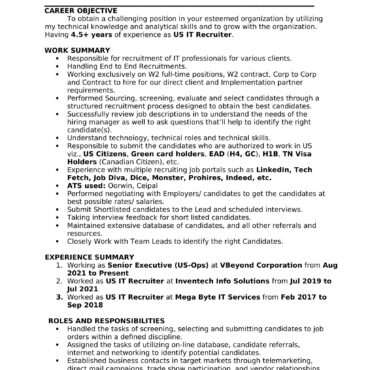 4584-HR Cum Recruitment and Admin Executive