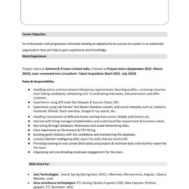 4478-HR Cum Recruitment and Admin Executive
