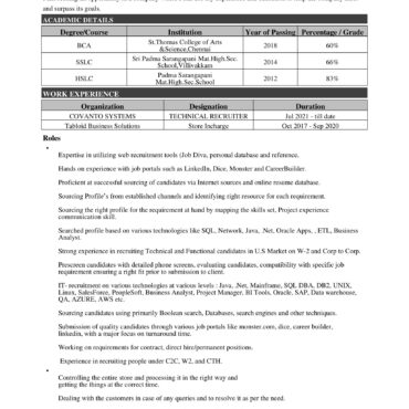 4267-HR Cum Recruitment and Admin Executive