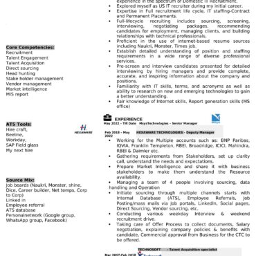 4463-HR Cum Recruitment and Admin Executive