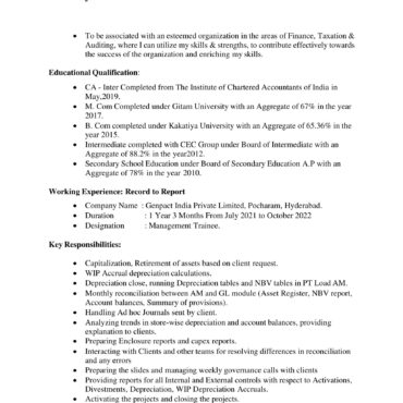 2308-Semi Qualified Professional
