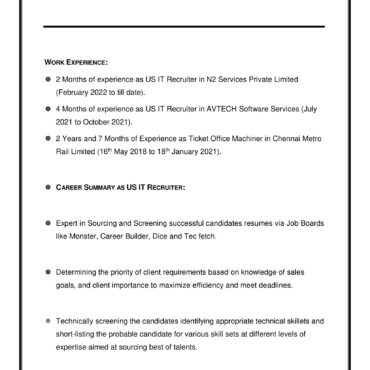 4452-HR Cum Recruitment and Admin Executive