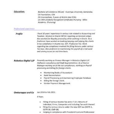 2377-Semi Qualified Professional