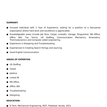 3002 - HR Cum Recruitment and Admin Executive