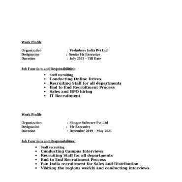 4622-HR Cum Recruitment and Admin Executive