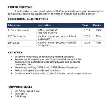 3270 - Junior Accountant