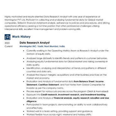3311 - Junior Accountant