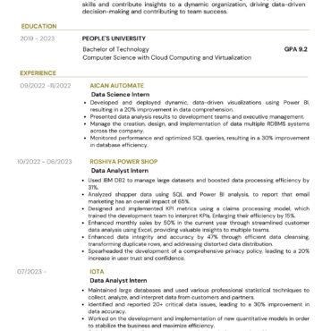 3616 - Data Analyst