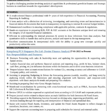 2242-Business Administration Experienced