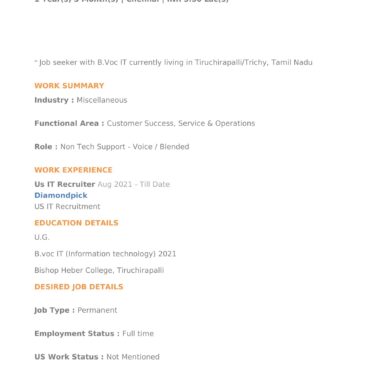 4374-HR Cum Recruitment and Admin Executive