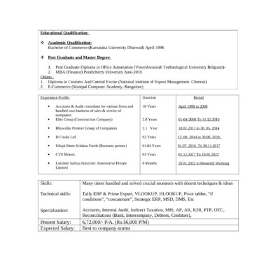 2228-Business Administration Experienced