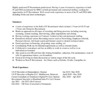 4250-HR Cum Recruitment and Admin Executive