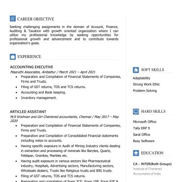 1628 - Junior Accountant