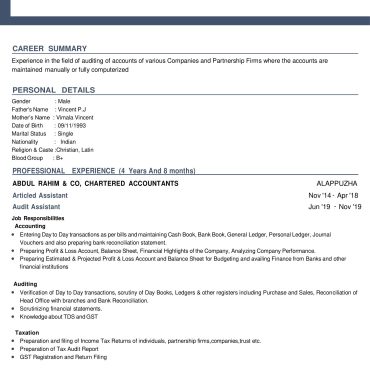 1790 - Semi Qualified Professional