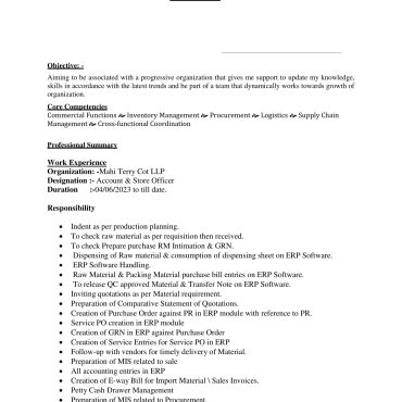 1380 - Junior Accountant