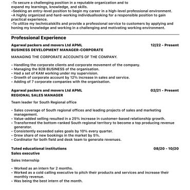 141-Territory Sales Officer