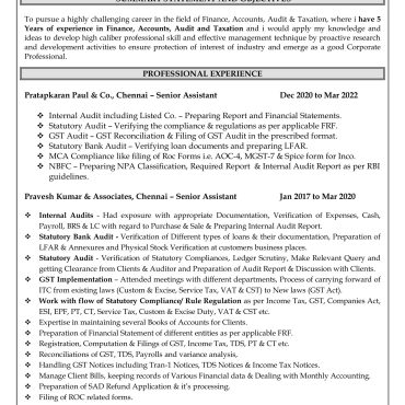 1794 - Semi Qualified Professional