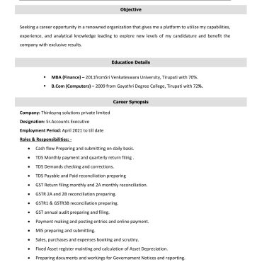 691-Business Administration Experienced