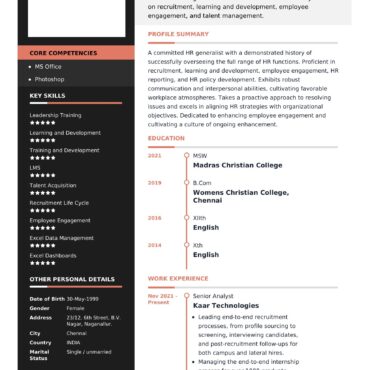 2106-HR Cum Recruitment and Admin Executive